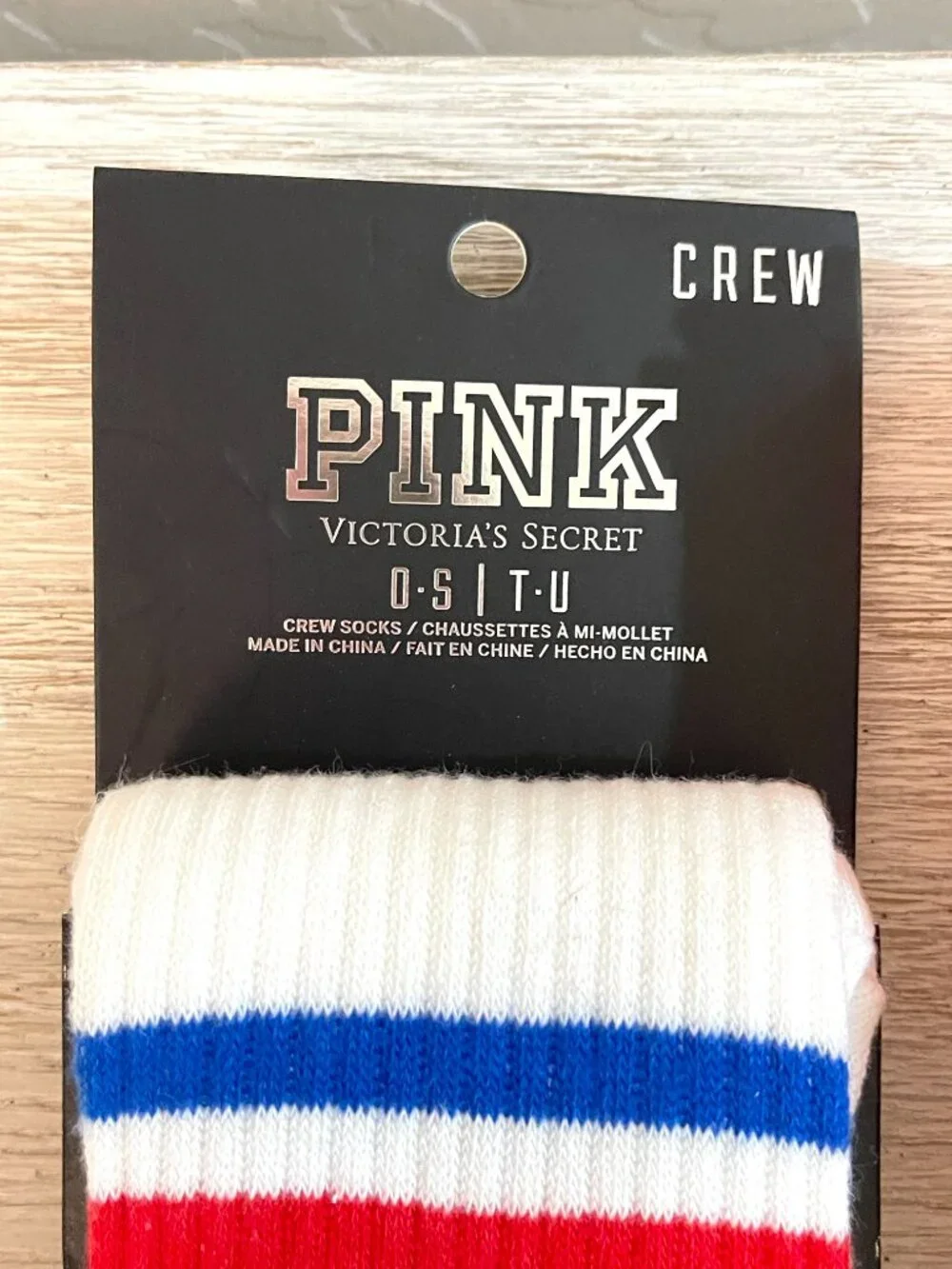 New Victoria's Secret PINK Socks 3 Pair